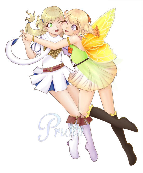 Child Sharena and Peony
